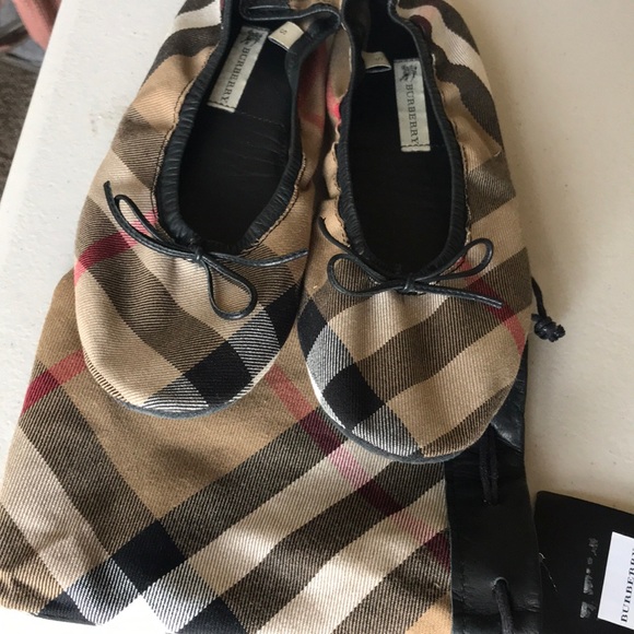 Burberry Shoes - Authentic Burberry flat shoes